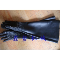 XZ-65噴砂手套，噴砂專(zhuān)用手套，噴砂橡膠手套